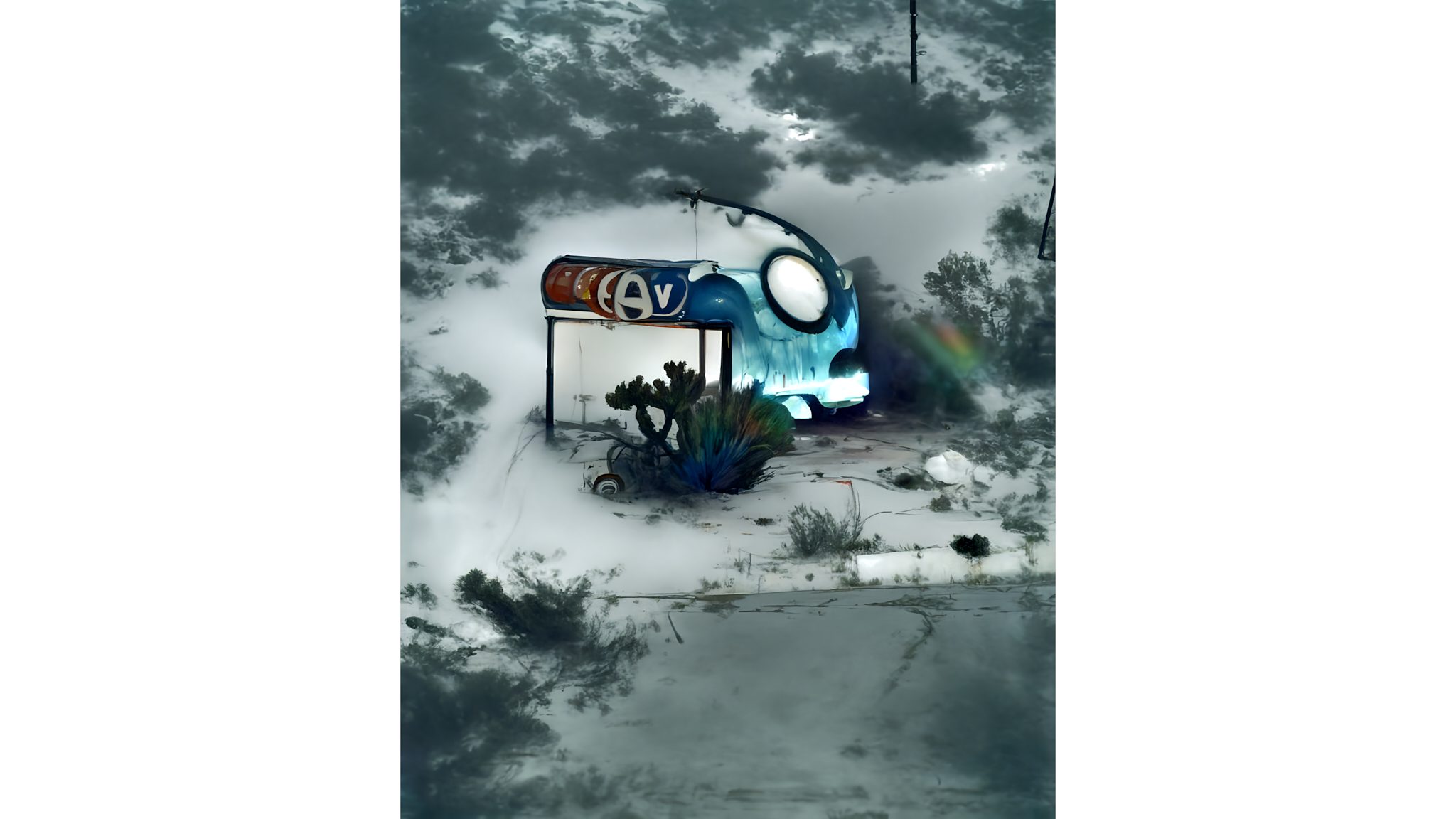 neon bus