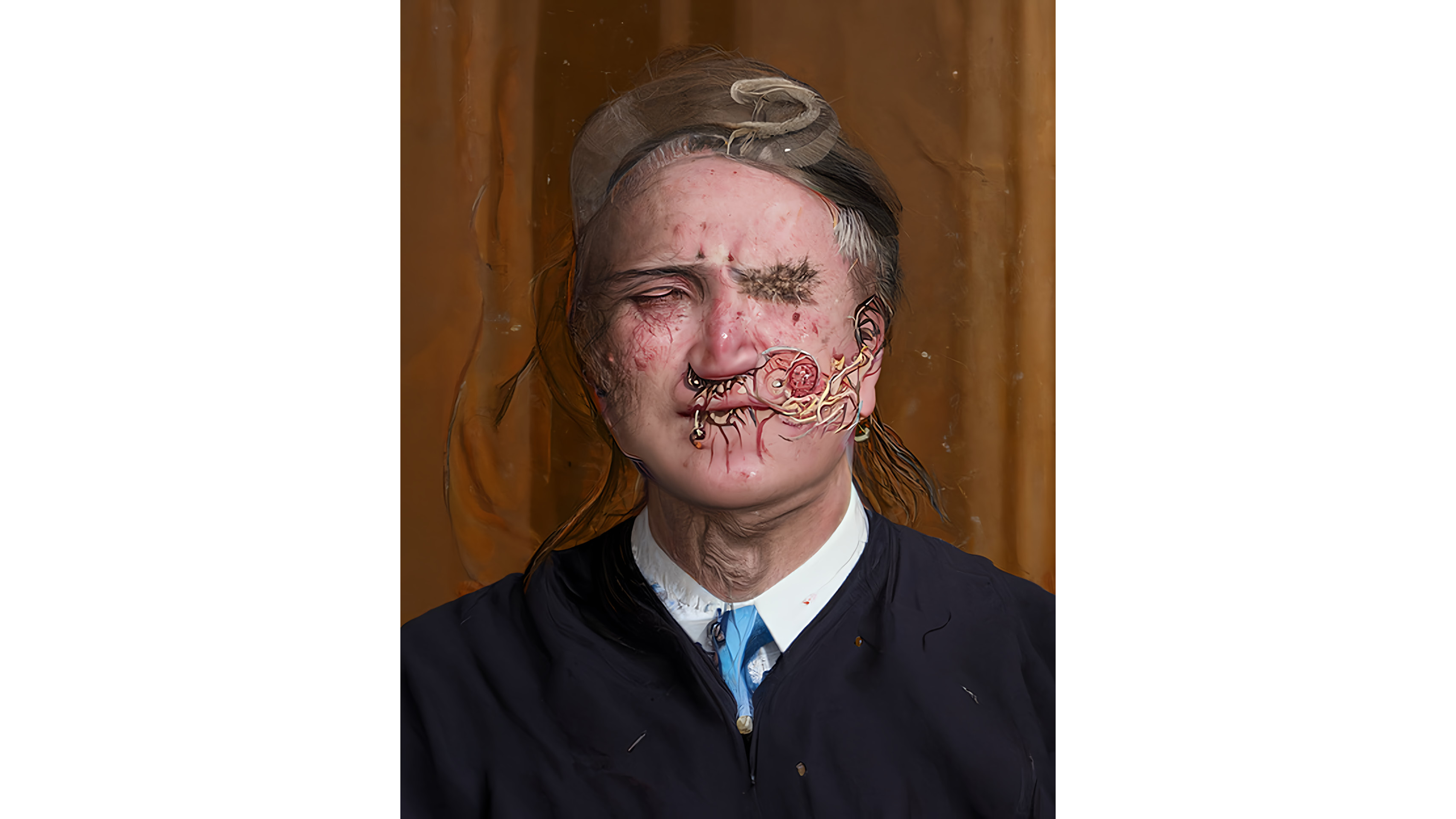 AI manipulated portrait of Brett Kavanaugh