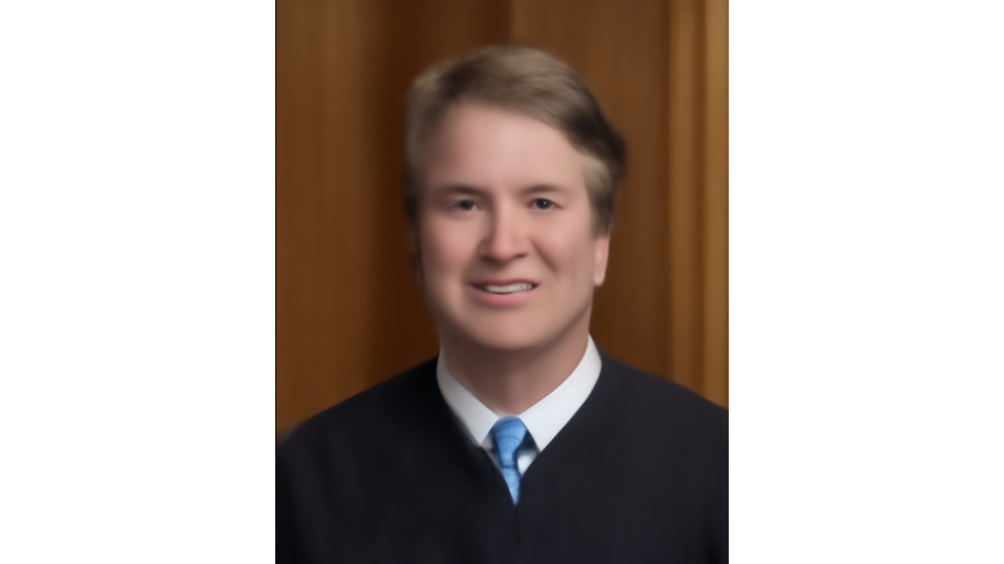 AI manipulated portrait of Brett Kavanaugh